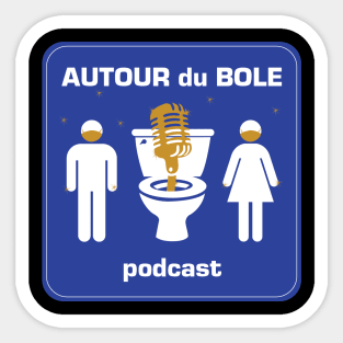 Autour du covid Sticker